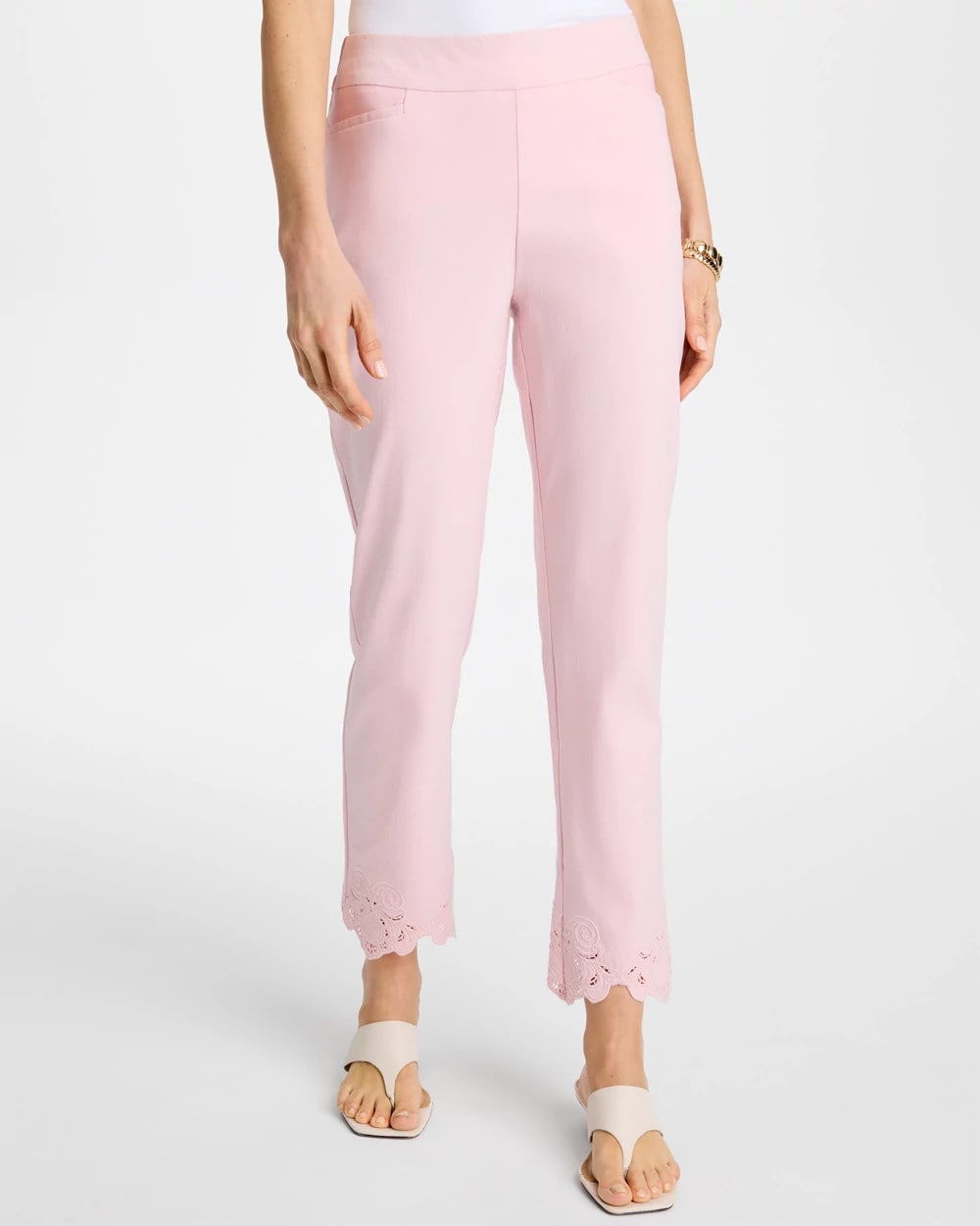 Chico's Embroidered Brigitte™ Slim Crop Pant