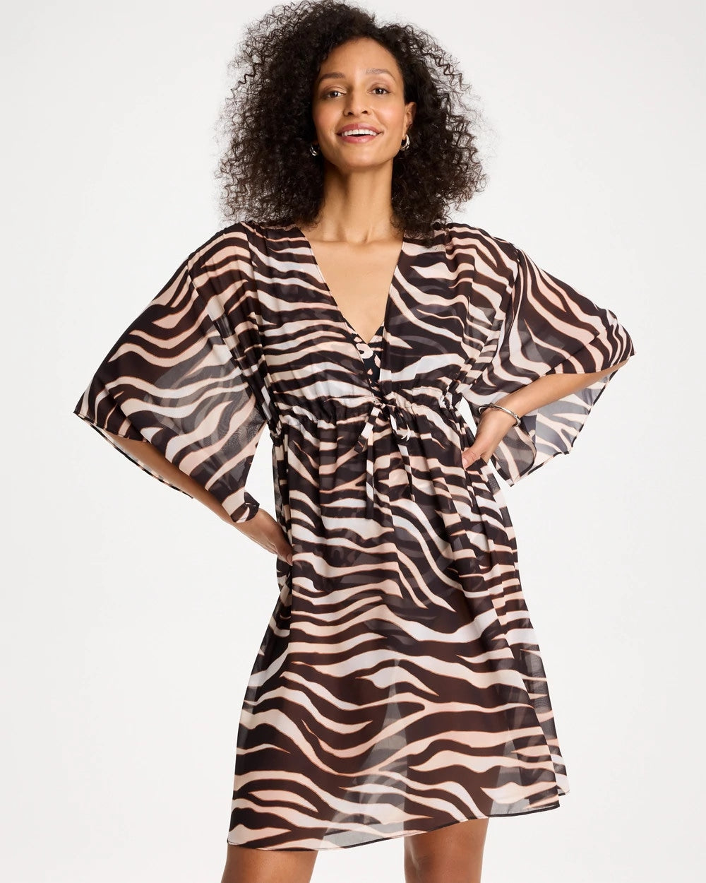 Chico's Gottex Nambiti V-Neck Cover-Up