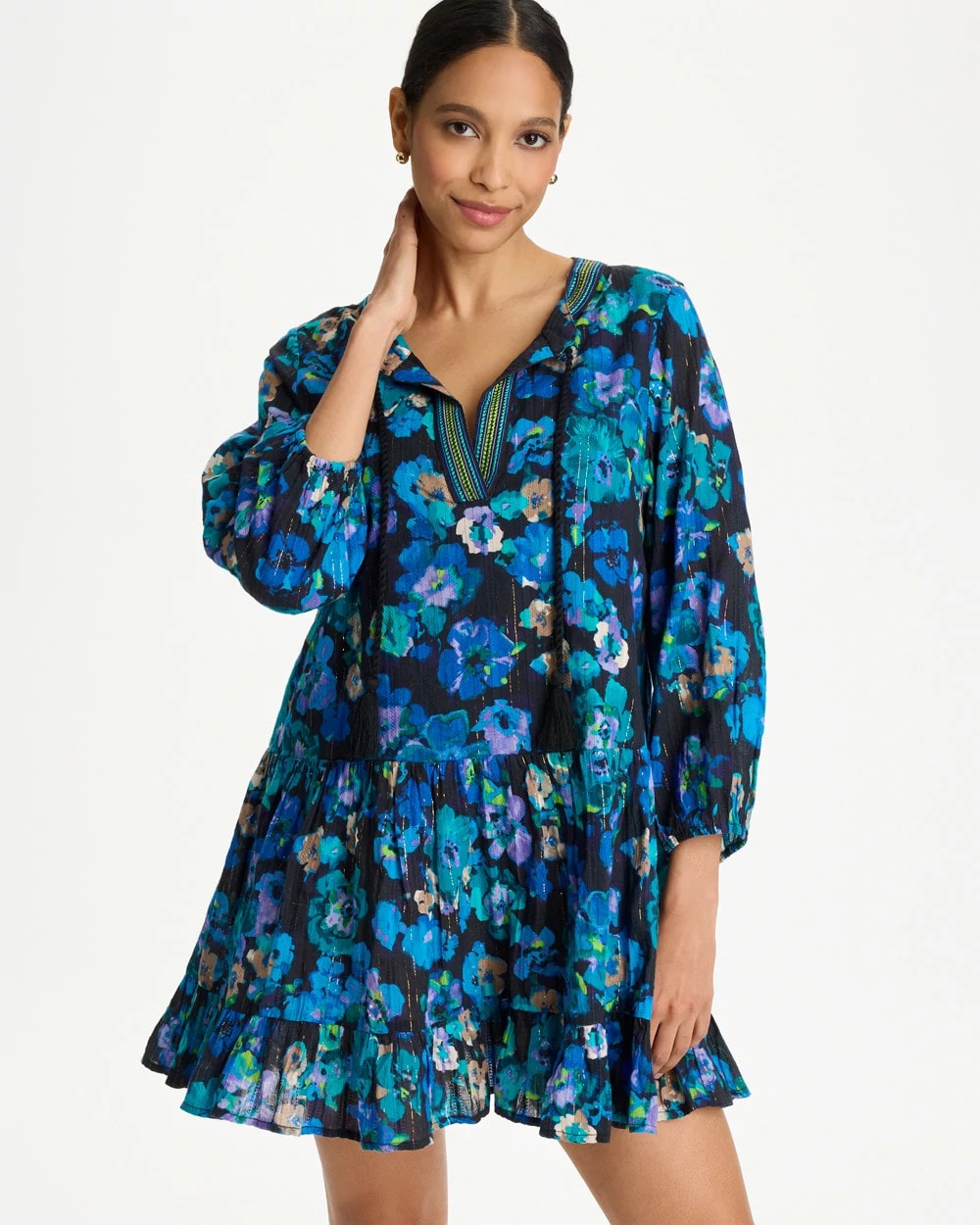 Chico's Secret Garden Beach Dress