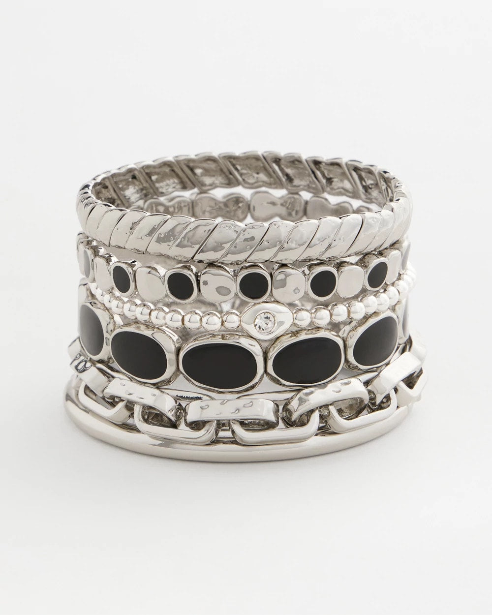 Chico's Mini Bead Stretch Hero Bracelet