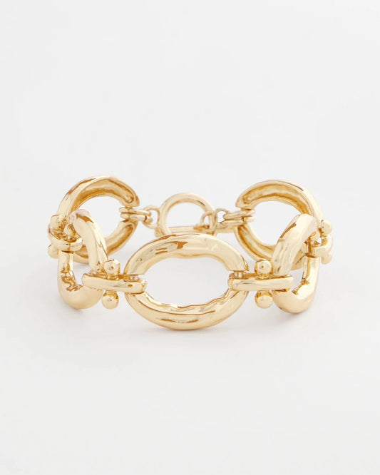 Chico's Open Link Toggle Bracelet