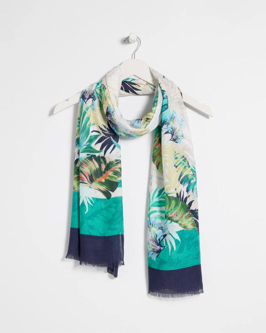 Chico's Printed Oblong Scarf