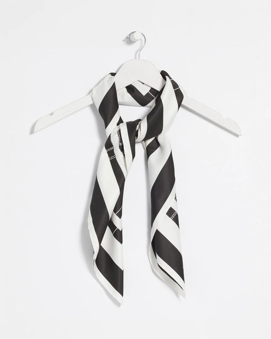Chico's Graphic Stitch Square Scarf